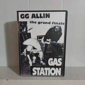 GG Allin Final Performance DVD The Gas Station NYC June 1993 Punk Rock Live